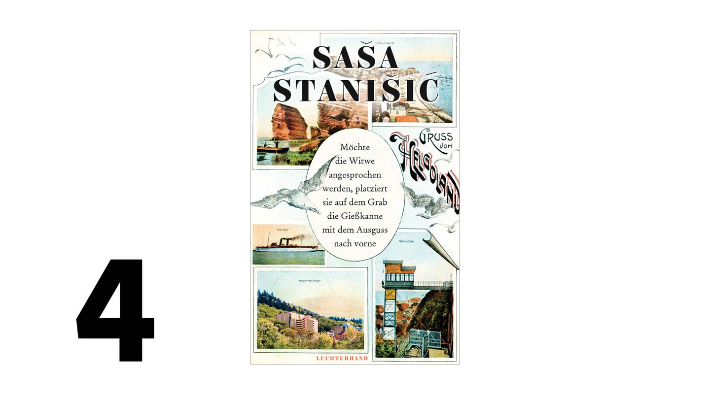 Cover des Buches Saša Stanišić: Möchte die Witwe angesprochen werden, platziert sie auf dem Grab die Gießkanne mit dem Ausguss nach vorne