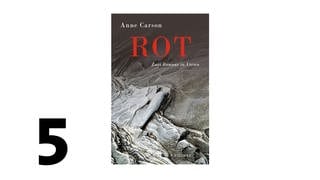 Cover des Buches Anne Carson: Rot. Zwei Romane in Versen