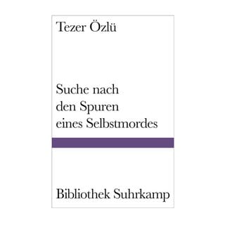 Cover des Buches Tezer Özlü: Suche nach den Spuren eines Selbstmordes