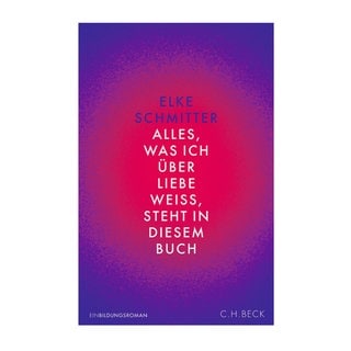 Cover des Buches Elke Schmitter: Alles, was ich über Liebe weiß, steht in diesem Buch 