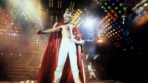 Queen-Frontmann Freddie Mercury 
