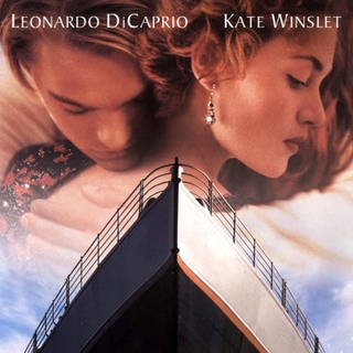 Das Filmplakat von "Titanic"