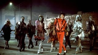 Michael Jackson im Musikvideo zu Thriller