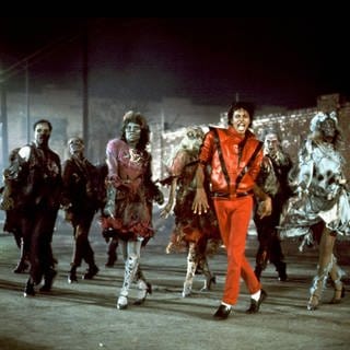 Michael Jackson im Musikvideo zu Thriller