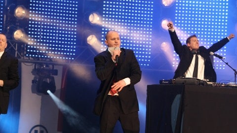 Die Firma beim Silvester-Konzert vorm Brandenburger Tor 2007