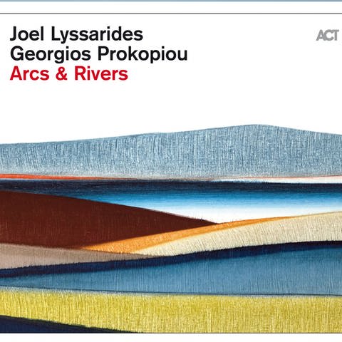 CD-Cover “Arcs & Rivers” von Joel Lyssarides und Georgios Prokopiou