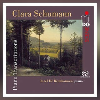 CD-Cover: Clara Schumann - Klaviertranskriptionen