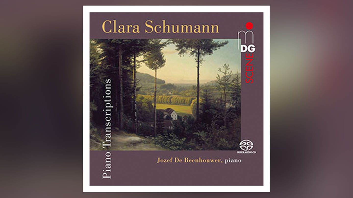 CD-Cover: Clara Schumann - Klaviertranskriptionen