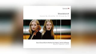 CD-Cover: Duo Anouchka & Katharina Hack (Cello & Klavier), Gautier Capucon (Cello)