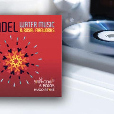 CD-Cover: Haendel Water Music & Royal Fireworks