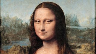 Das Gemälde «Mona Lisa» von Leonardo da Vinci (undatiert)