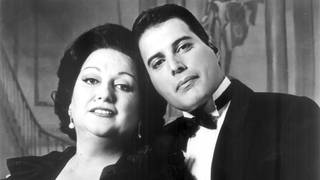 Montserrat Caballé and Freddie Mercury