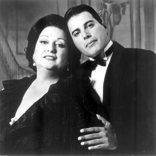 Montserrat Caballé and Freddie Mercury