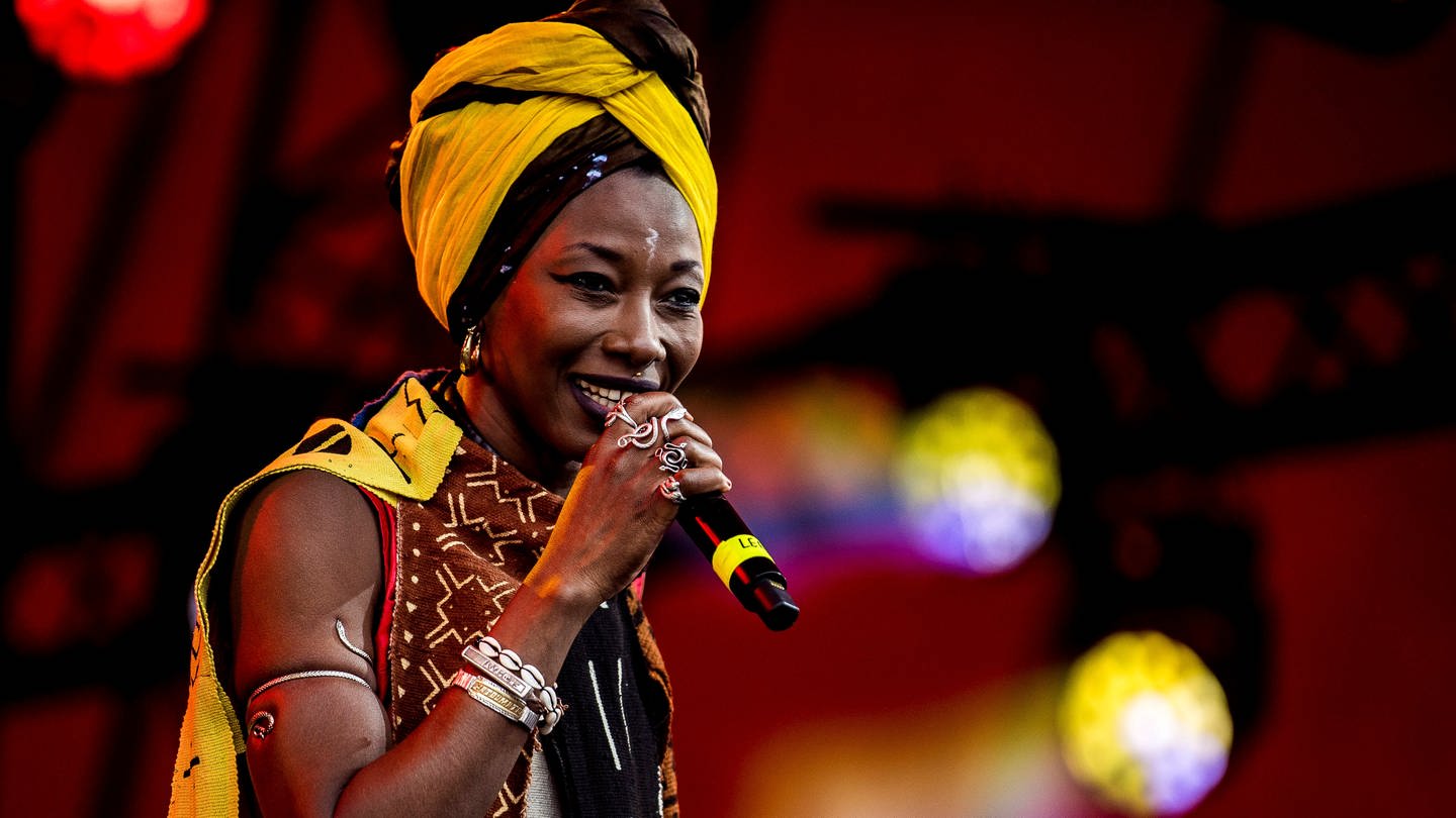 Die Sängerin Fatoumata Diawara
