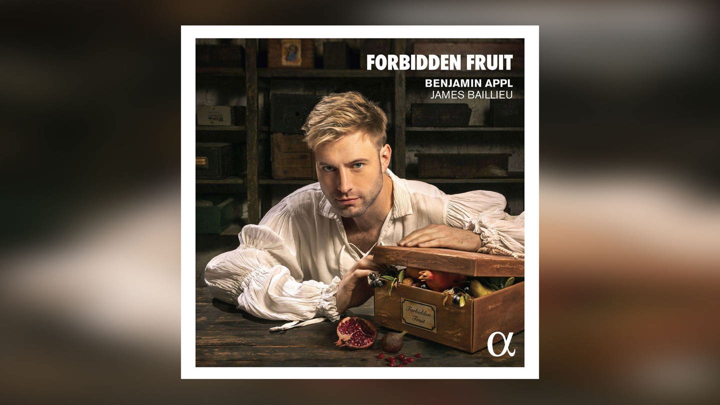 Album-Cover: Benjamin Appl und sein Lieder-Album „Forbidden Fruit“