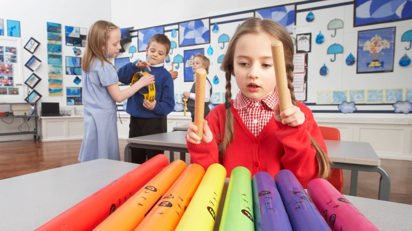 Symbolbild: Musikunterricht an Grundschulen