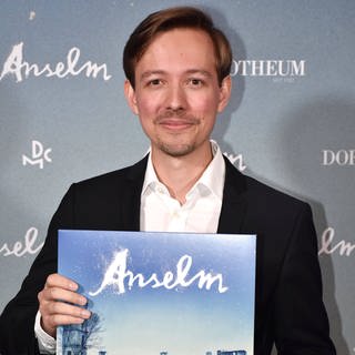 Leonard Küßner bei der "Anselm - Das Rauschen der Zeit" Film Premiere am 8.10.2023 in Berlin