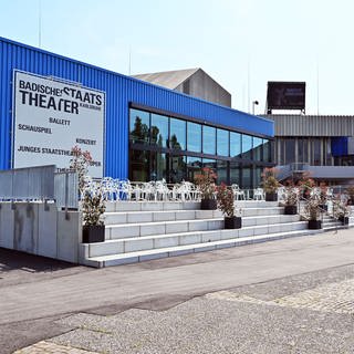 Außenaufnahme des Badischen Staatstheaters