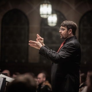 Peter Gortner, Leitung Kammerchor Christuskirche Karlsruhe