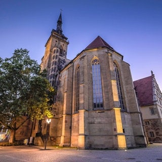 Stiftskirche am Stuttgarter Schillerplatz