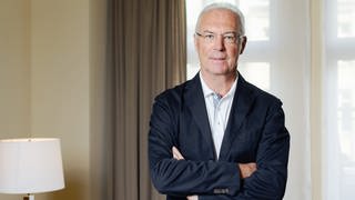 Der ehemalige Fussballspieler und jetziger Ehrenpraesident des FC Bayern Muenchen, Franz Beckenbauer am 16.05.2013 in Hamburg.