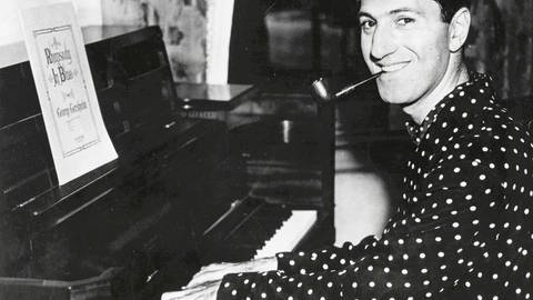 George Gershwin spielt seine "Rhapsody in Blue"