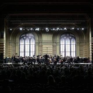 Das Symphonieorchester Odessa bei einem Konzert 2022