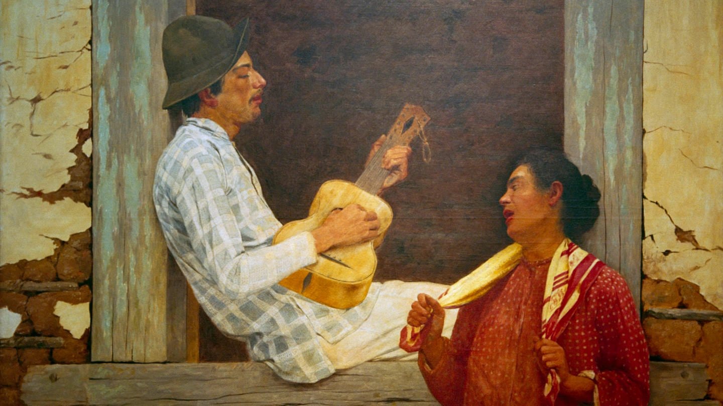 José Ferraz de Junior Almeida: Der Gitarrist (1899)