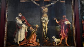 Die Kreuzigung Jesu von Grünewalds Isenheimer Altar