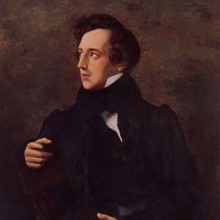 Felix Mendelssohn (1809-1847) - Poträt von Wilhelm Hensel (1794-1861)