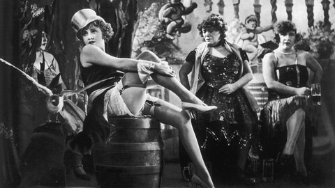 Marlene Dietrich im Film "Der blaue Engel"