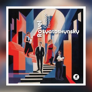 Cover: Streichquartette von Boris Lyatoshynsky mit dem Quatuor Tchalik