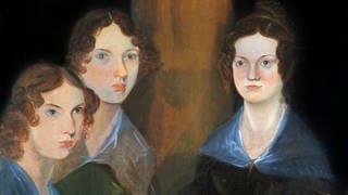 Porträt der Brontë-Schwestern: Charlotte Brontë (1816-1855), Emily Brontë (1818-1848) und Anne Brontë (1820-1849)