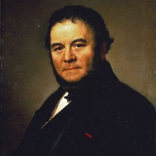 Stendhal (eigentl. Henri Beyle), franz. Schriftsteller - Gemaelde von Johan Olaf Sodermark, um 1830. 