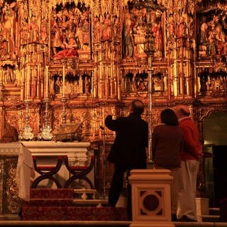 Kathedrale von Sevilla, der goldene Altar, Altar Mayor
