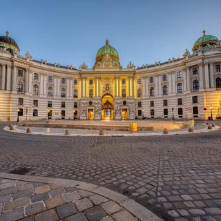 Hofburg mit Michaelerplatz Wien