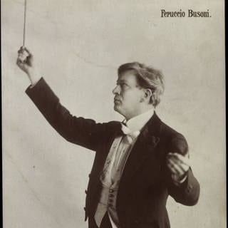 Der Dirigent Ferruccio Busoni