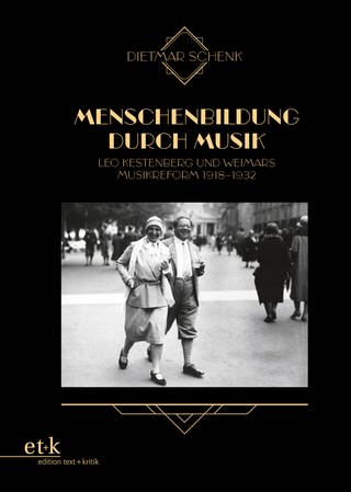 Dietmar Schenk: Menschenbildung durch Musik (Buchcover)