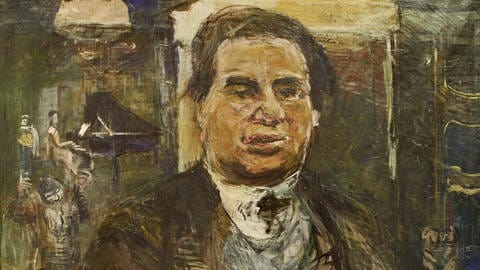 Oskar Kokoschka: Bildnis Dr. Kestenberg. Gemaelde. Jerusalem, Israel Museum (IDAM)