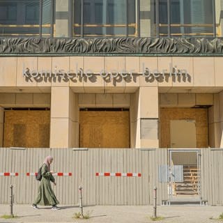 Sanierungsarbeiten bei der Komischen Oper Berlin