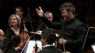 Dirigent Pablo Heras-Casado mit dem SWR Symphonieorchester 