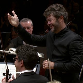 Dirigent Pablo Heras-Casado mit dem SWR Symphonieorchester 