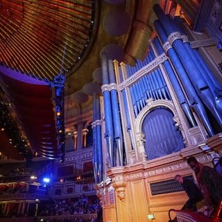 Die Orgel in der Londoner Royal Albert Hall 