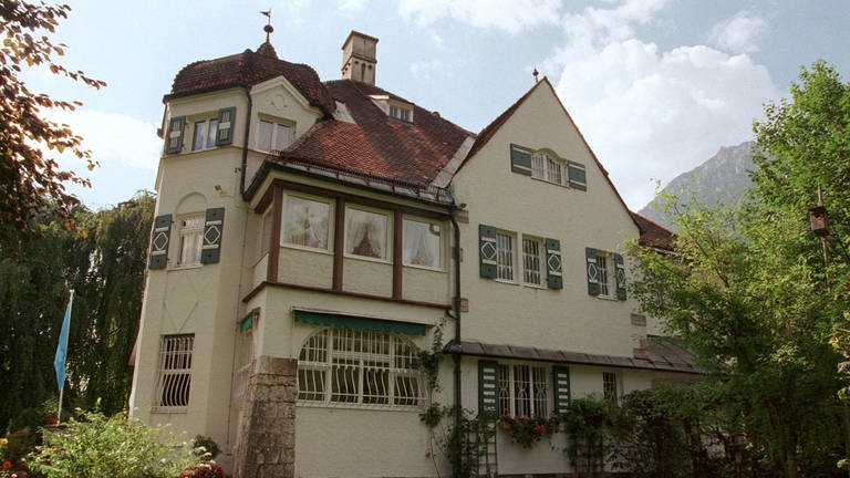 Das Wohnhaus von Richard Strauss in Garmisch-Partenkirchen.