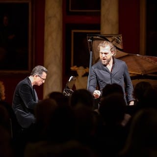 Daniel Heide am Piano und Tenor Julian Pregardien bei einem Liederabend