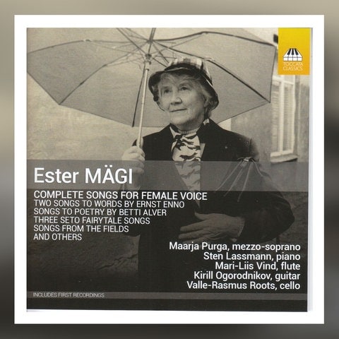 Album-Cover: Ester Mägi – Complete Songs for Female Voice