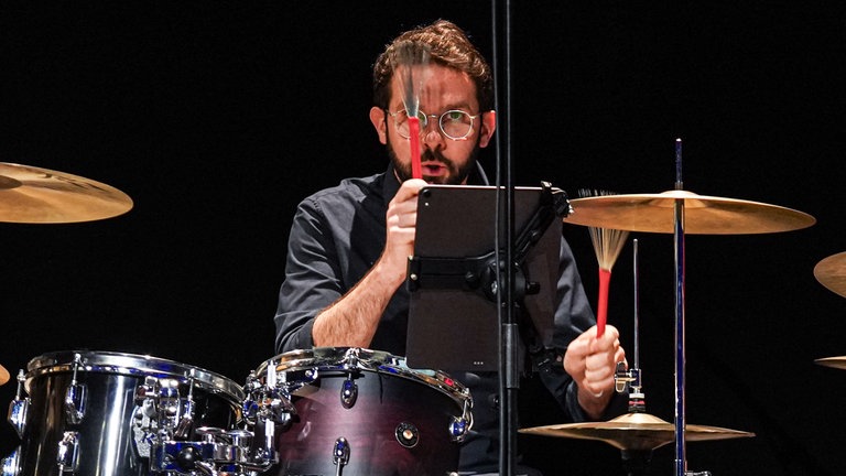 Schlagzeuger Ramón Gardella (Percussion Orchestra Cologne)