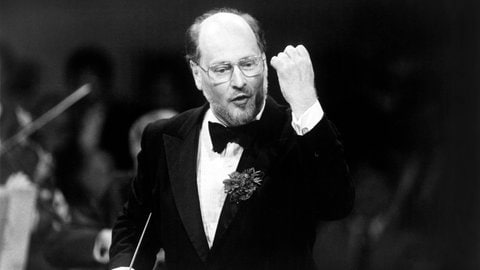 John Williams beim Dirigieren