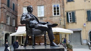 Denkmal von Puccini in Lucca