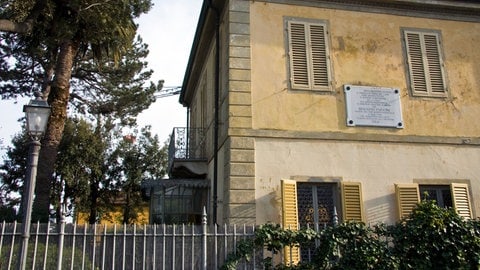 Außenansicht von Puccinis Villa